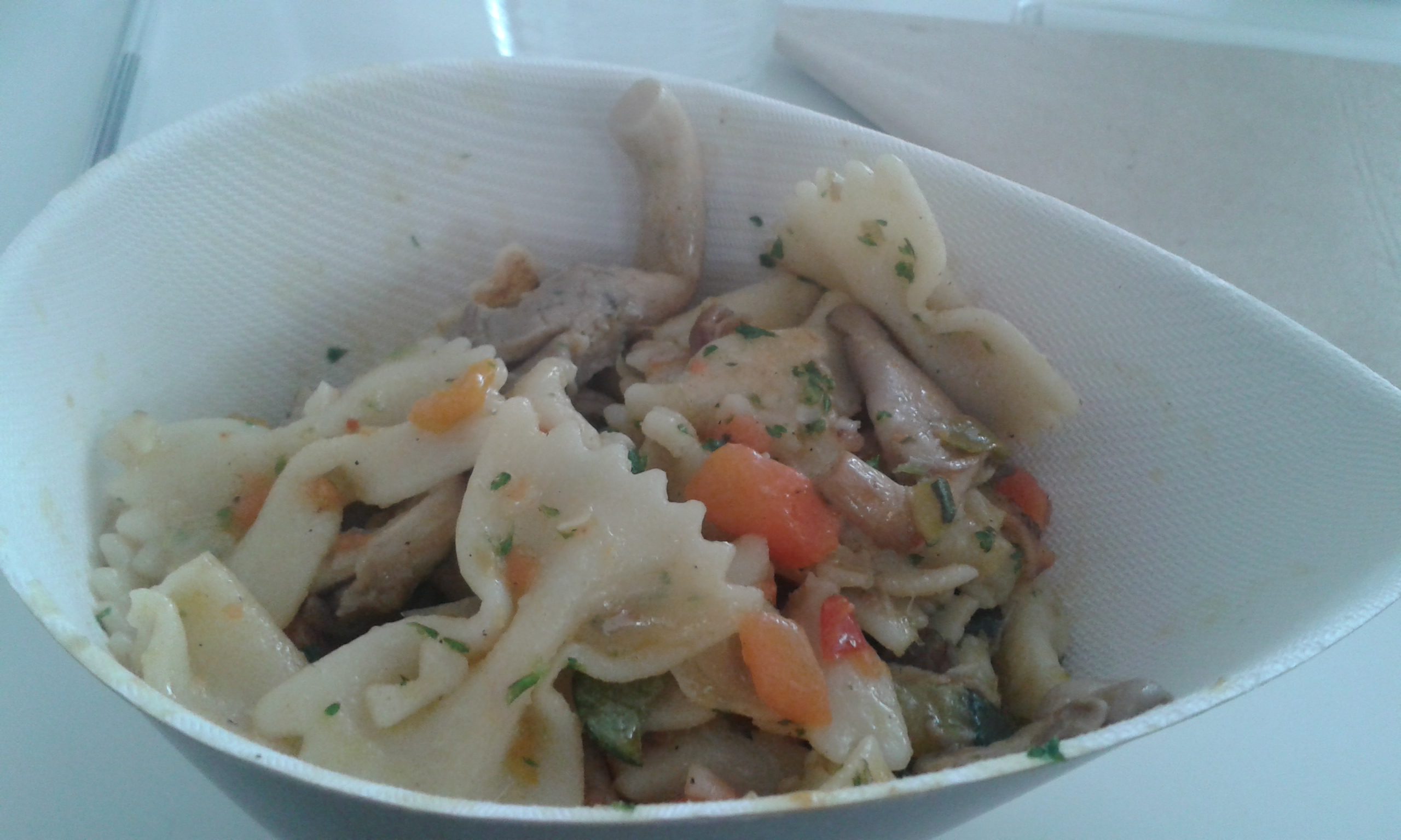 Pasta met oesterzwammen