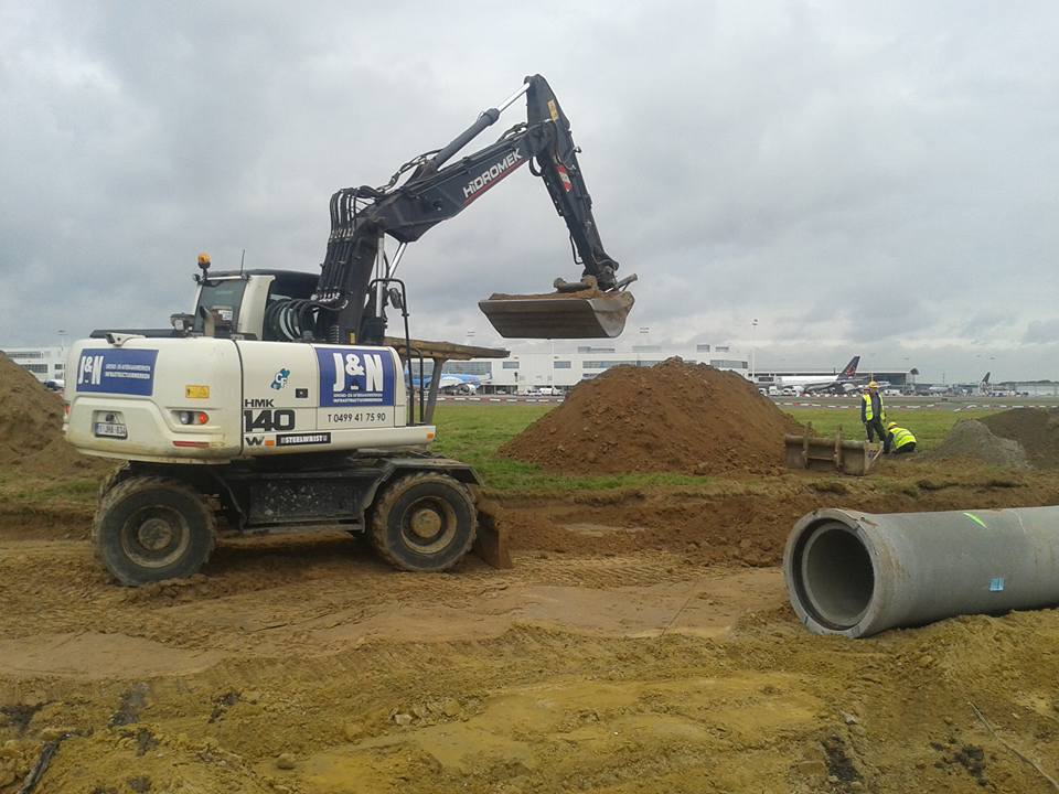 Renovatiewerken luchthaven